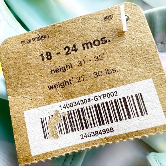 Gymboree New Popsicle Two Piece Bikini Set NWT - Picture 14 of 16